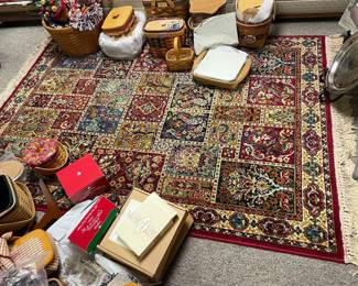 . . . nice oriental-style area rug