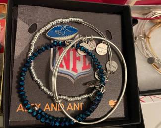 . . . sports-themed bracelet