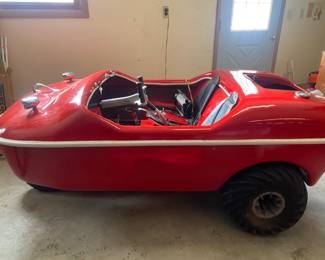 super rare Beaver amphibious vehicle- 55 mph on the road, in the water, on snow!