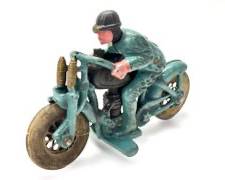 Vintage Hubley Cast Iron Harley Davidson Hill Climb Racer Motorcycle Toy
