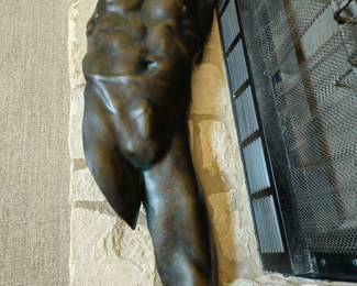 Large body sculpture for wall