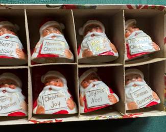 MINT CONDITION Ardalt Santa bells