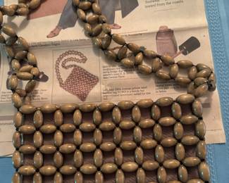 Private Label beaded bag from Sacks Fifth Avenue 
Article in The Plain Dealer April 24, 1997
