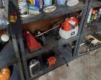 Items Located in The Three Car Garage