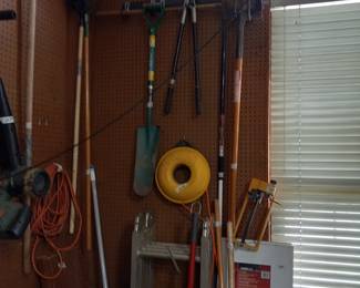 Items Located in The Three Car Garage