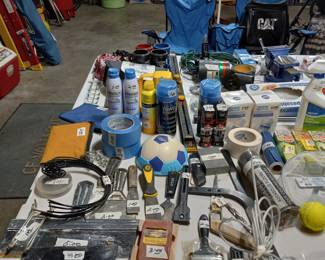 Items Located in The Three Car Garage