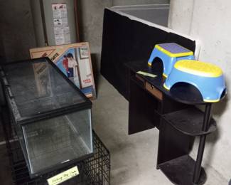Items Located in The Lower Level Unfinish Storage Area