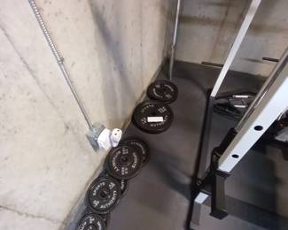 Items Located In The Work Out Room