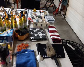 Items Located in The Three Car Garage