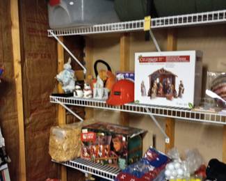 Items Located in The Lower Level Unfinish Storage Area