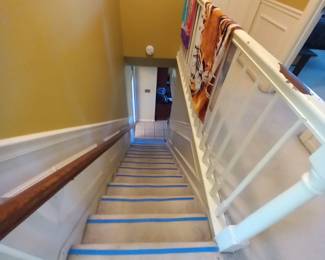Second Stairs Leading From The Kitchen To The Second Story ~ Be Careful On The Steps