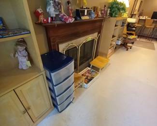 Items Located in The Lower Level Family Room