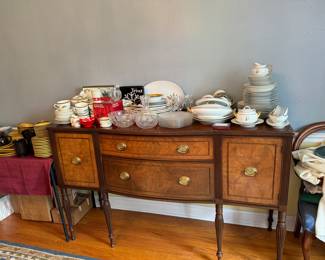 antique Federal style buffet