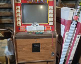 Working Poker arcade game 