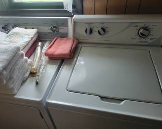 Washer and Dryer 