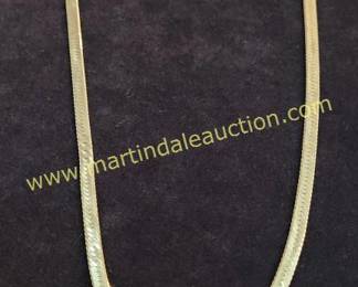 14K Yellow gold necklace