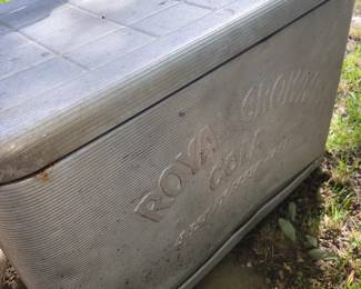 Royal Crown Cola vintage cooler