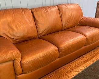 Leather sofa