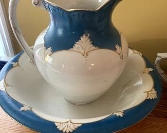 Vintage LaBelle Pitcher and Bowl