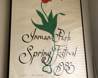 Inman Park Festival Poster 1983
