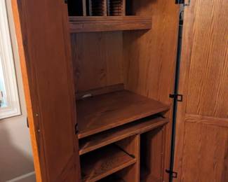 Beautiful Office or TV Cabinet Armoire