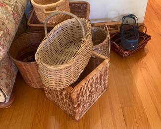 wicker baskets