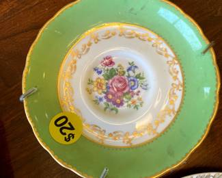tea cup plate