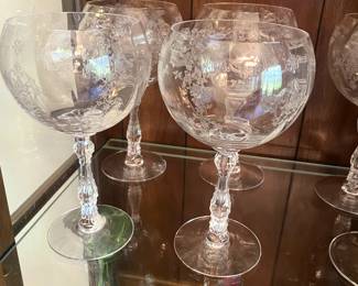 x5 vintage fostoria navarre glasses $50 for the set