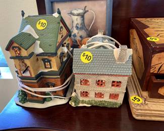 christmas village pieces