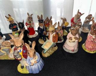 Bunnykins professions collection
