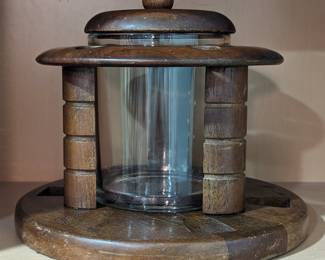 Tobacco Jar, Pipe Holder