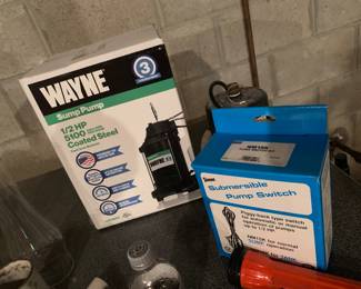 Brand new sump pump 
