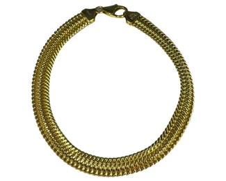 14kt Yellow Gold Woven Bracelet