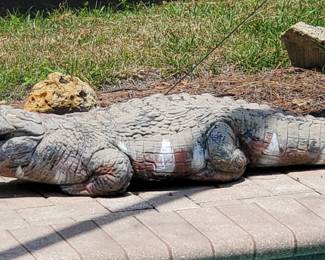 Concrete Alligator.  