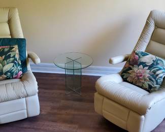 Zero Gravity Recliners - like new. 