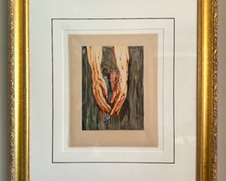 Salvador Dali 23" x 25.5" "Italy #5"