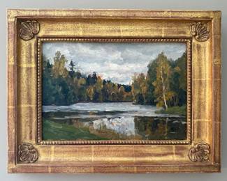 Nikita Fedosov 15" x 11" "Riverpool"