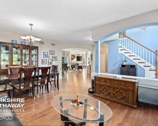 Living Room and Dining Room Open Concept