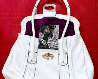 Makowski leather purse with tags