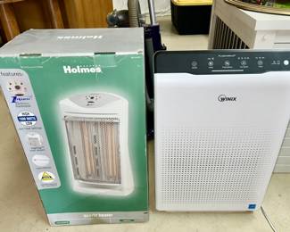 Holmes Heater and Winix Plasmawave air purifier