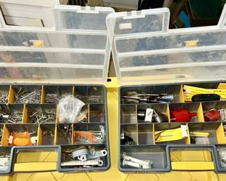 Nail sets, misc garage