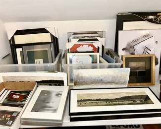 Signed artwork, photographs, framed, etc.