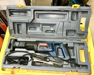 Ryobi reciprocating saw