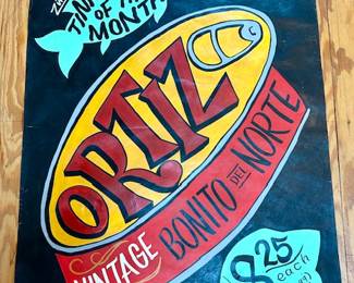 Zingerman’s original painted artwork sign by Nick Jarock 2015