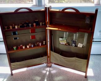 Vintage sewing cabinet