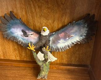 Hanging eagle