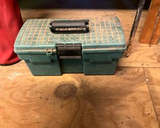 Outside storage building - Tool box closed