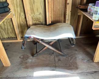 Outside storage building 