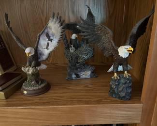 Eagle statues