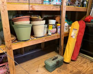 Outside storage building 